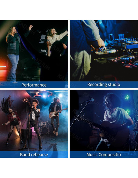 Sistema de Monitoreo In-Ear Inalámbrico Kadjuh M7 50m