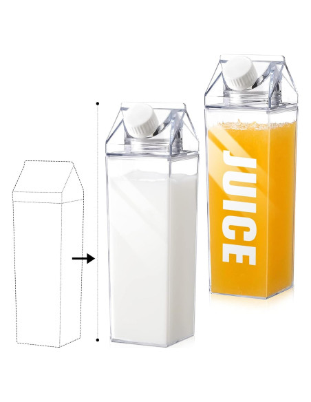 Botellas de Agua Reutilizables CHENGU 1000 ml 2 Piezas Botellas de Agua Reutilizables CHENGU 1000 ml 2 Piezas