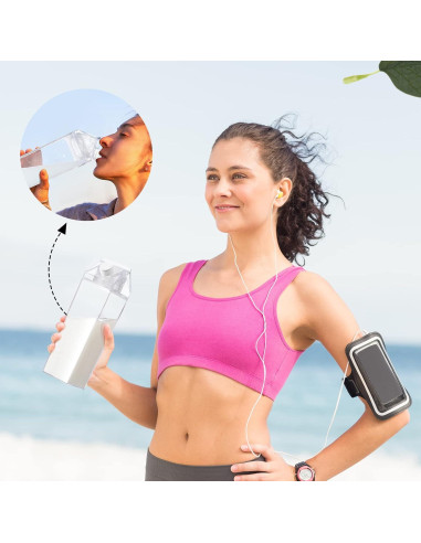 Botellas de Agua Reutilizables CHENGU 1000 ml 2 Piezas