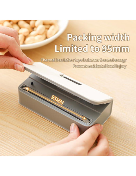 Mini Sello de Bolsas YACVRLT Recargable 1600mAh Azul