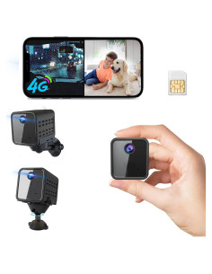 Cámara de Seguridad 4G Javiscam C1 4K con SIM y Radar