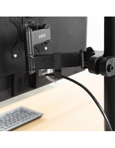 Soporte de Monitor VIVO MOUNT-POLE01A Negro 17-32" VESA