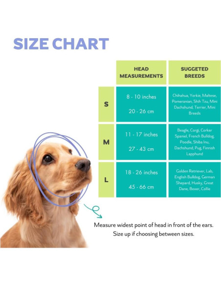 Bufanda de Perro Tejida a Mano Zoo Snoods - Baby Shark Azul Pequeño