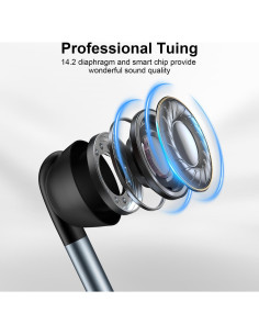 Auriculares USB C REPIND J026 con micrófono y control de volumen 2