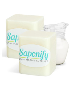 Base de Jabón de Leche de Cabra Saponify 0.91Kg Derretir y Verter