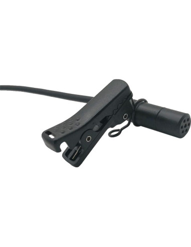 Clip de Micrófono Lavalier ABS Amykite 6.2mm Negro - 2 Pcs