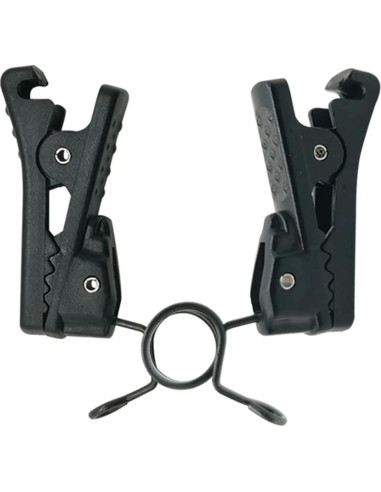 Clip de Micrófono Lavalier ABS Amykite 6.2mm Negro - 2 Pcs