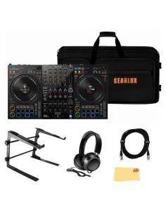 Controlador DJ Pioneer DDJ-FLX10 4 Canales con Estuche y Accesorios