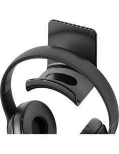 Soporte para Auriculares Liboer ZY88 Montaje Bajo Escritorio Negro 2