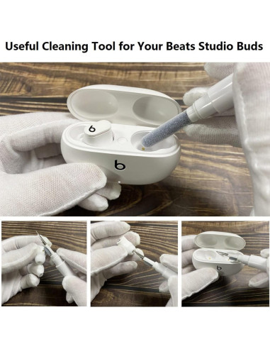 Funda Dura Olytop para Beats Studio Buds Plus - Negro