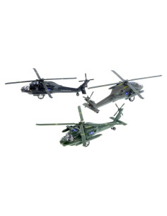 Helicóptero Sikorsky UH-60 Black Hawk Juguetes Playmaker 25.4 cm
