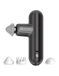 Pistola de Masaje Portátil ABPBP SK9 Mini - Tejido Profundo, 4 Cabezas