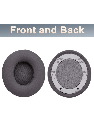 Almohadillas de Reemplazo para Auriculares Beats Solo 2/3 - Gris Asfalto
