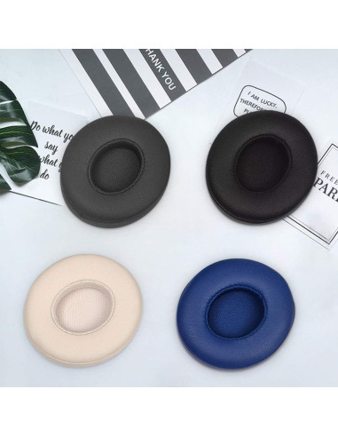 Almohadillas de Reemplazo para Auriculares Beats Solo 2/3 - Gris Asfalto