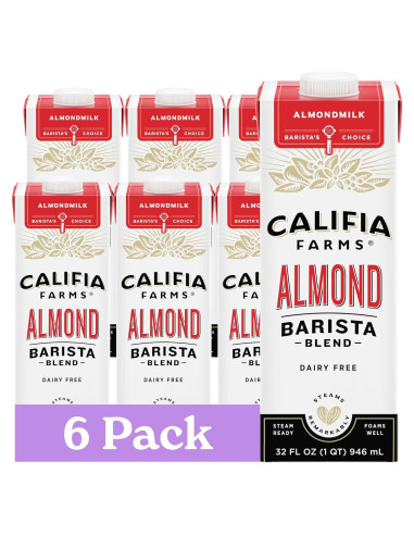 Leche de Almendra Barista Califia Farms 192 Oz - Vegana y Sin Lácteos
