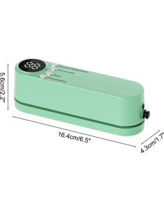 Mini Sello de Vacío Portátil MiOYOOW Verde 125mm 60Kpa 2