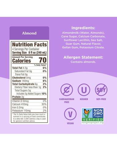 Leche de Almendra Barista Califia Farms 192 Oz - Vegana y Sin Lácteos