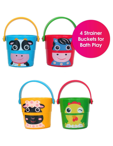 Conjunto de baño Edushape 3 en 1 para niños 1-3 años