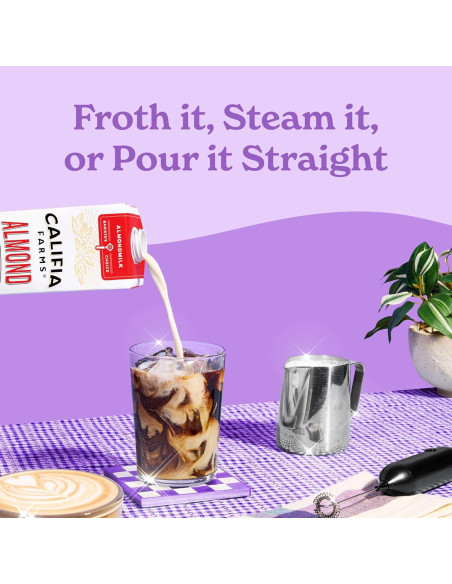 Leche de Almendra Barista Califia Farms 192 Oz - Vegana y Sin Lácteos