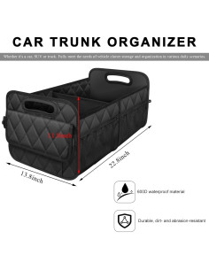 Organizador de Maletero de Coche NYTKL Plegable Impermeable 2