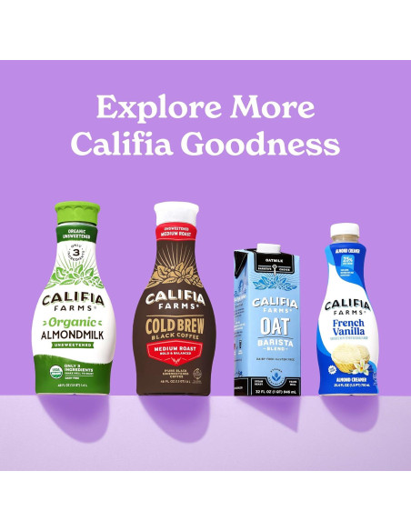 Leche de Almendra Barista Califia Farms 192 Oz - Vegana y Sin Lácteos