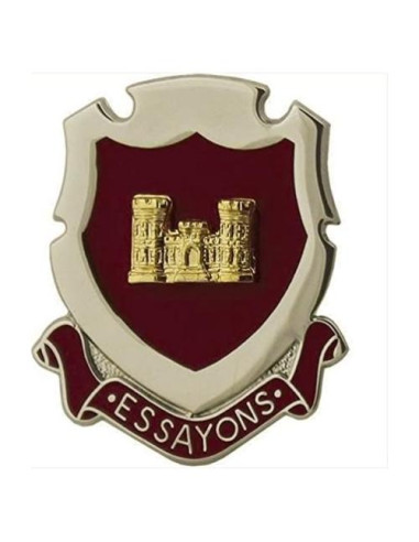 Emblema del Cuerpo del Ejército Vanguard Ingeniero 2.54cm