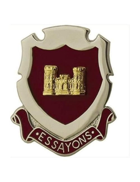 Emblema del Cuerpo del Ejército Vanguard Ingeniero 2.54cm