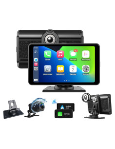 Pantalla CarPlay 7" Aileway HD con Cámara 2.5K y GPS