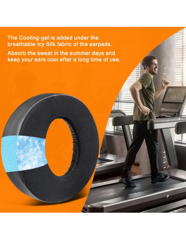 Almohadillas de Gel Refrigerante SOULWIT para Auriculares PS4 Gold