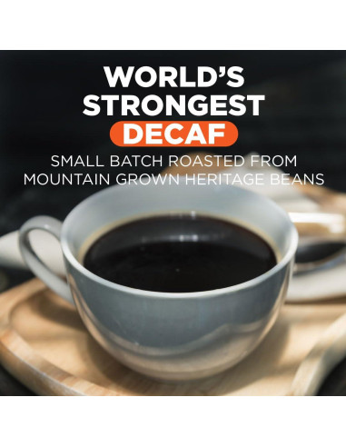 Cápsulas de café descafeinado Maud 18 unidades tueste oscuro