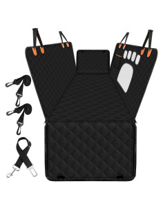 Funda de Asiento Trasero para Perros Zoramey Impermeable 600D
