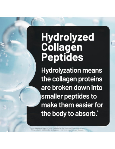 NatureWise Polvo de Colágeno 20g con Ácido Hialurónico y Vitamina C