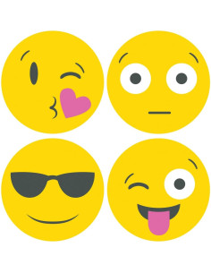 Notas Adhesivas Post-it Emoji 7.62x7.62 cm 2 Bloc 30 Hojas 2