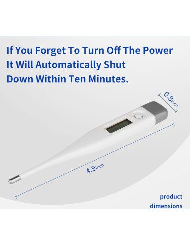 Termómetro Digital Inteligente Wenzhou Niye0014, Pantalla LCD