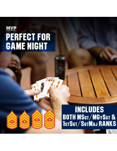 Cartas de Juego USMC de Calidad Profesional - Regalo Militar 2