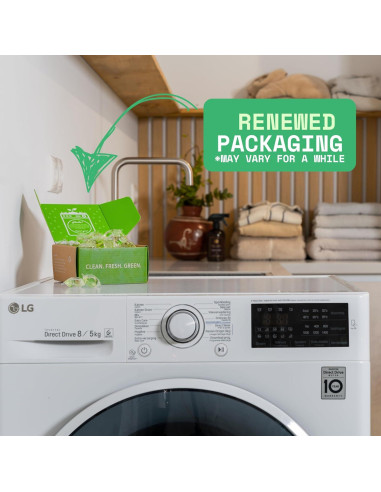 Bolsitas de detergente ecológico Greenseedz 32 unidades aroma fresco