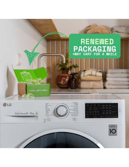 Bolsitas de detergente ecológico Greenseedz 32 unidades aroma fresco