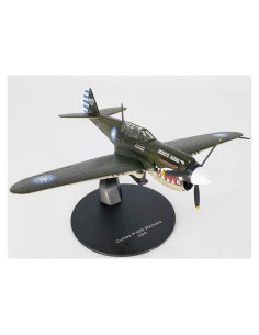 Modelo de Avión P-40 Warhawk AVG 1:72 Metal Fundido
