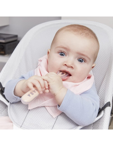 Set de Cucharas de Silicona BEABA para Bebés - 4 Piezas