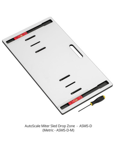 Trineo de Inglete AutoScale Woodpeckers con Zona de Caída