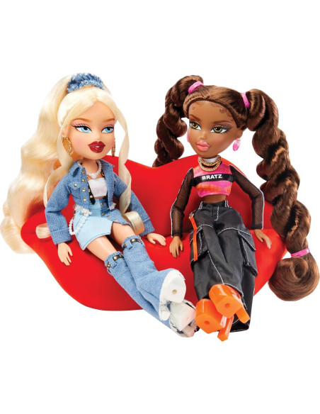 Sofá Labio Bratz para Muñecas - Muebles de Moda Funky