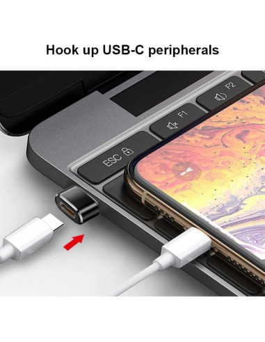 Adaptador USB a USB-C USHEMI - Paquete de 2, Carga y Transferencia