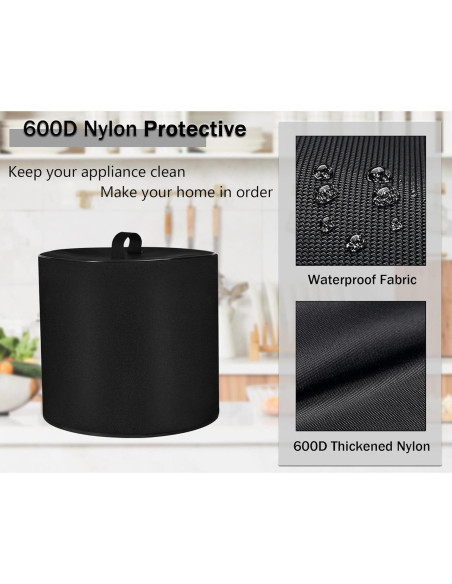 Cubierta de Polvo para Olla de Presión 8QT CouldyCasi Nylon