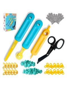 Kit de Herramientas de Cartón Kizzikids 87 PZS para Niños 5+