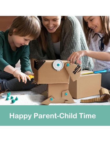 Kit de Herramientas de Cartón Kizzikids 87 PZS para Niños 5+