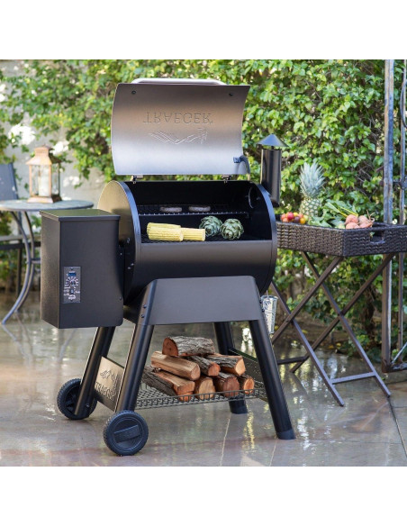 Estante de Almacenamiento para Parrilla Traeger Pro 22/575 - Acero Negro