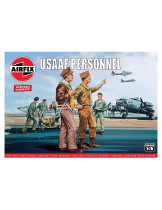 Figuras de Modelo Militar Airfix USAAF WWII 1:76 46 Piezas
