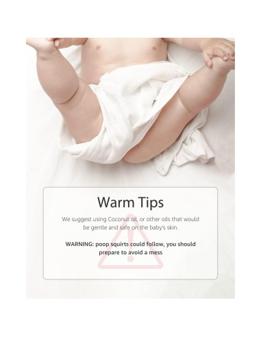 Aliviador de Gas y Cólico para Bebés GROWNSY 24pcs Natural