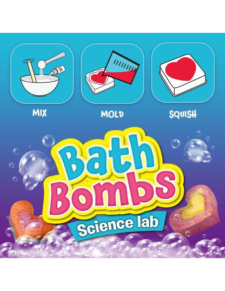 Kit de Bombas de Baño XXTOYS - Crea 10 Bombas Efervescentes