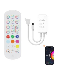 Controlador Dimmer MIWISE para Tiras LED RGB COB 4 Pines